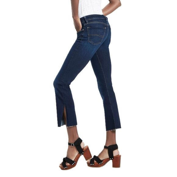 Lucky Brand Denim - Lucky Brand Orta Premium Mid Rise Sweet Boot Side Slits Cropped Denim Jeans 2/26